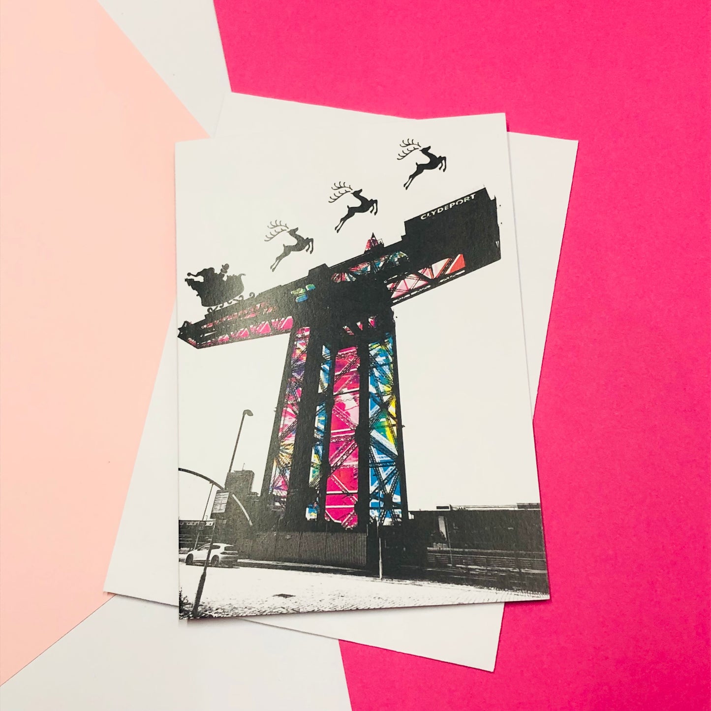 Finnieston Crane Christmas Card