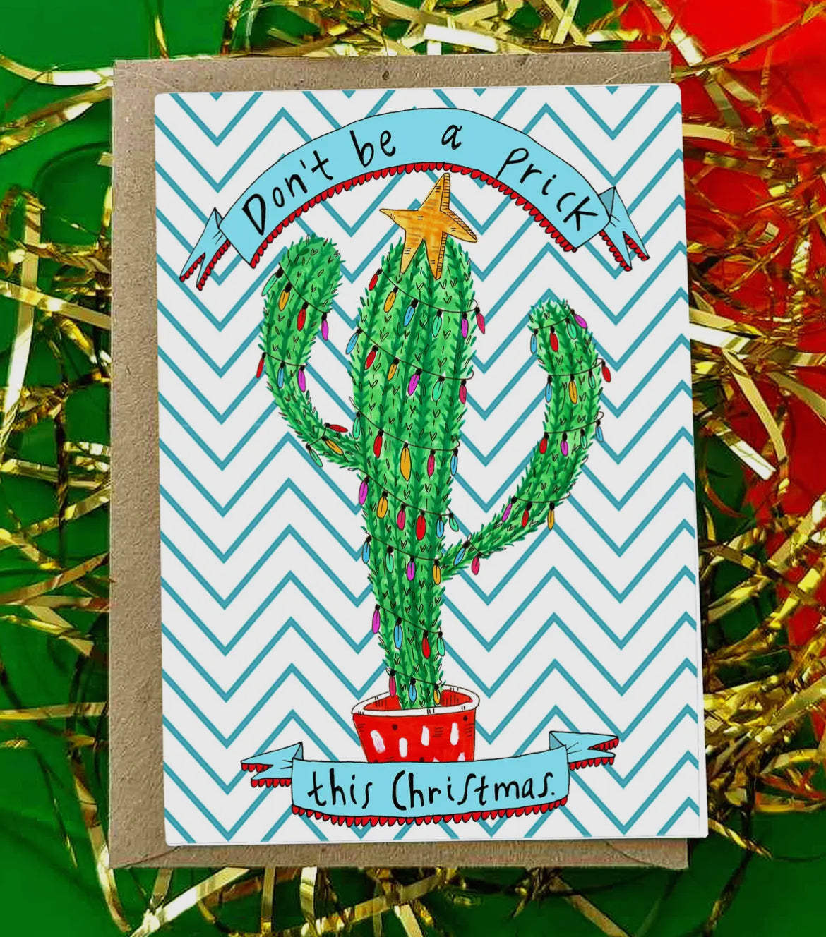 Don't Be A Prick This Christmas Card