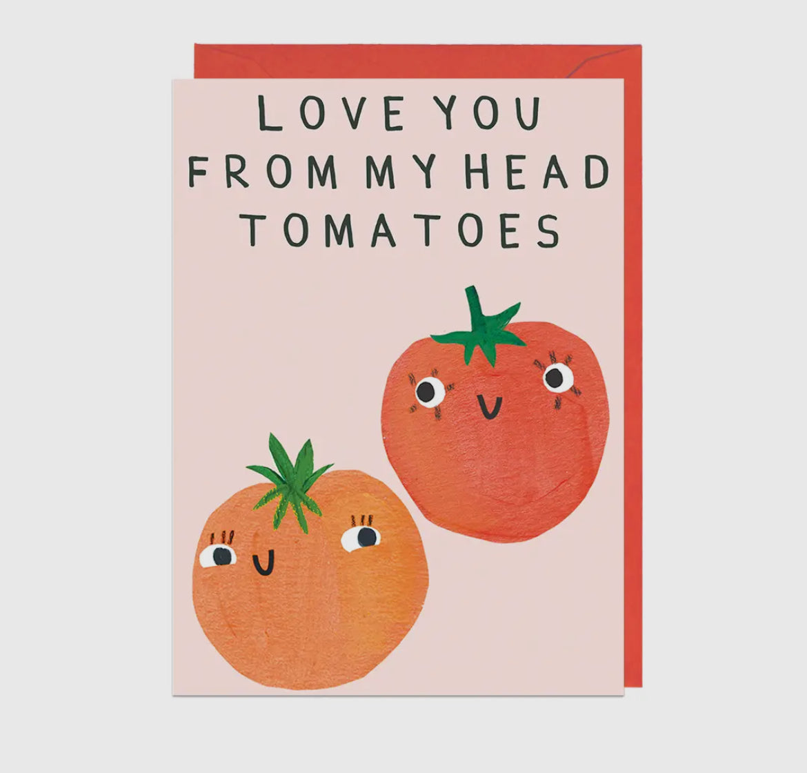 Head Tomatoes Card