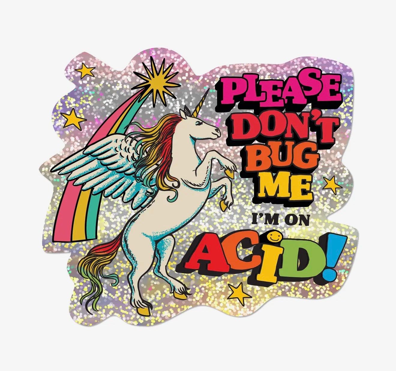 I'm On Acid Sticker