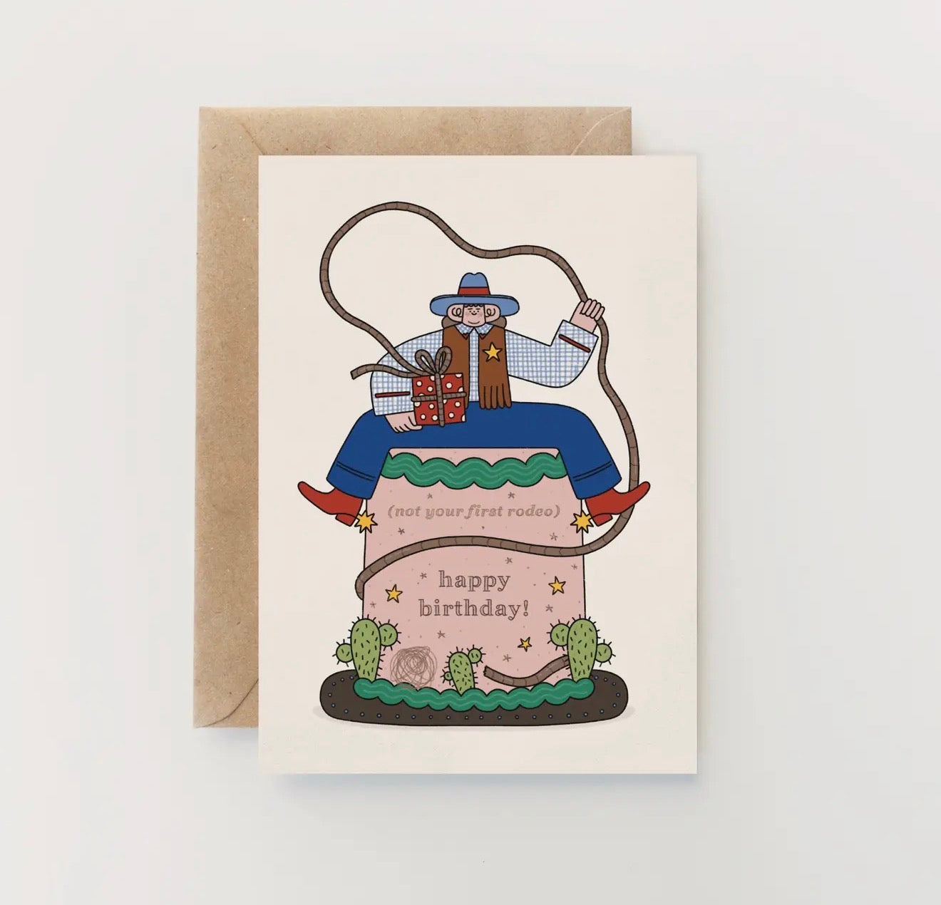 Not Your First Rodeo Birthday Card