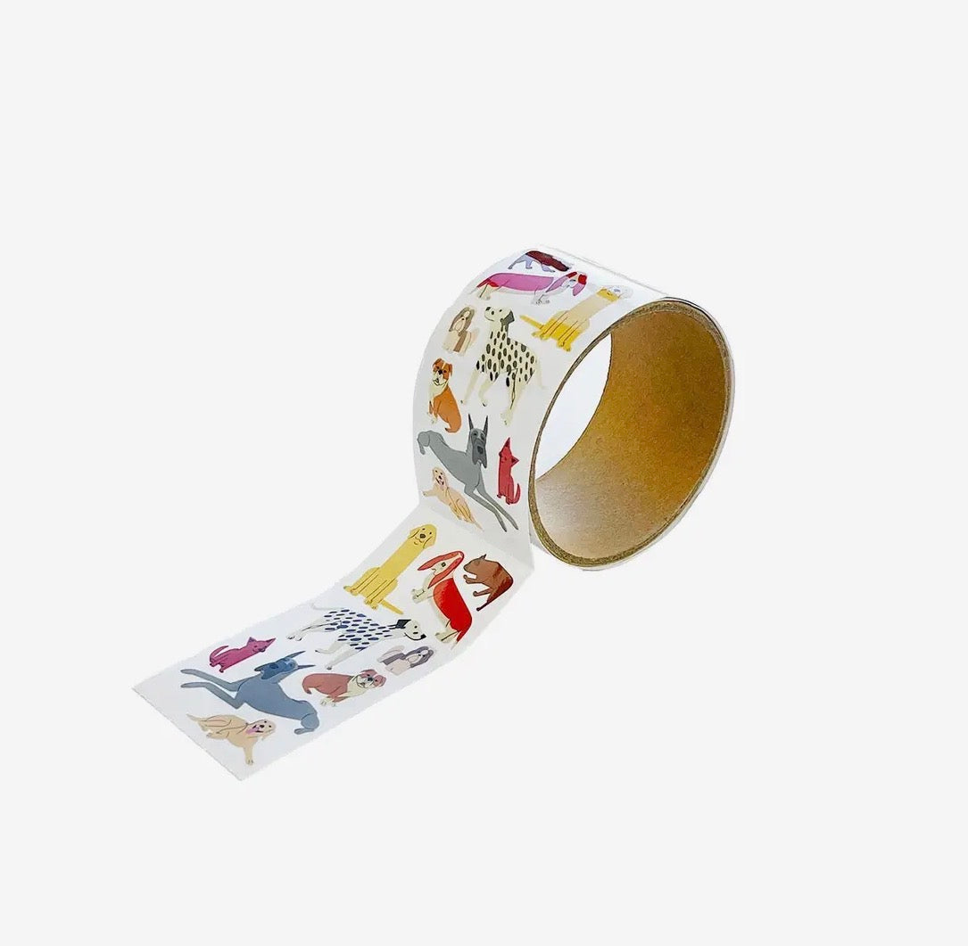 Fetching Fidos Stickers On the Roll