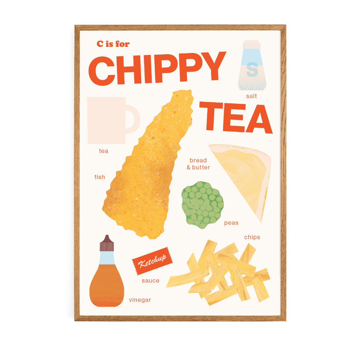 Chippy Tea Print