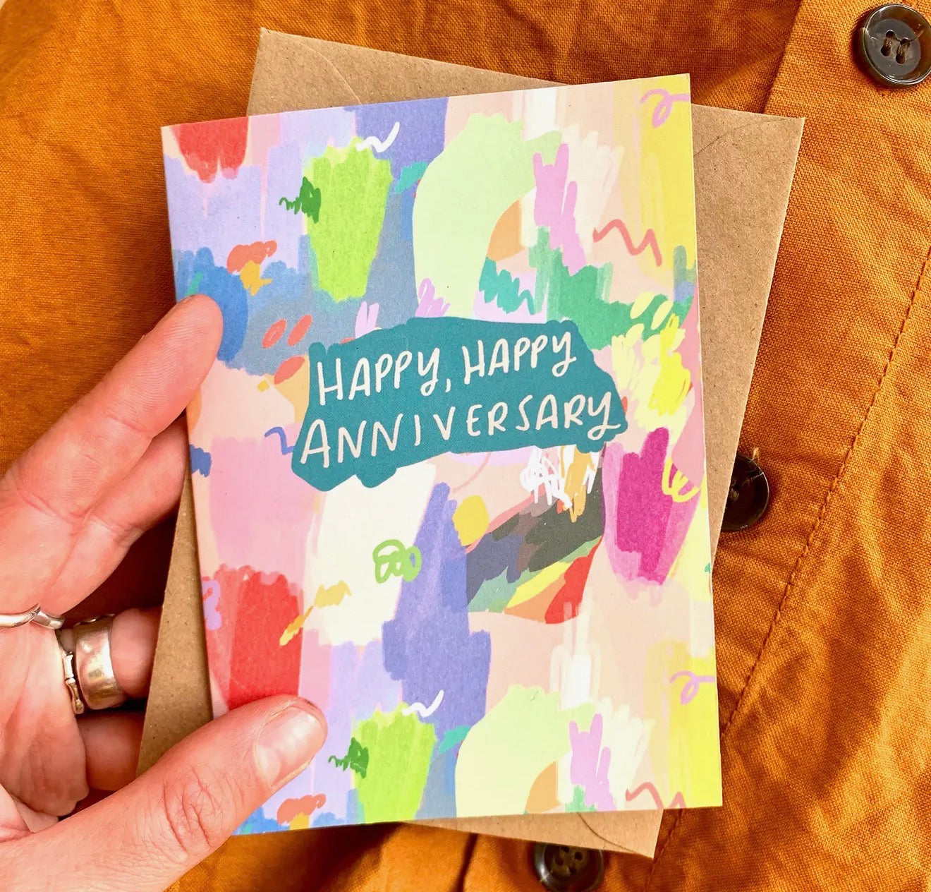 Happy, Happy Anniversary Card
