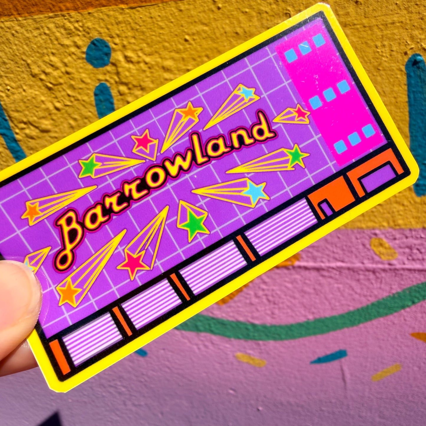 Barrowlands Drawing Sticker