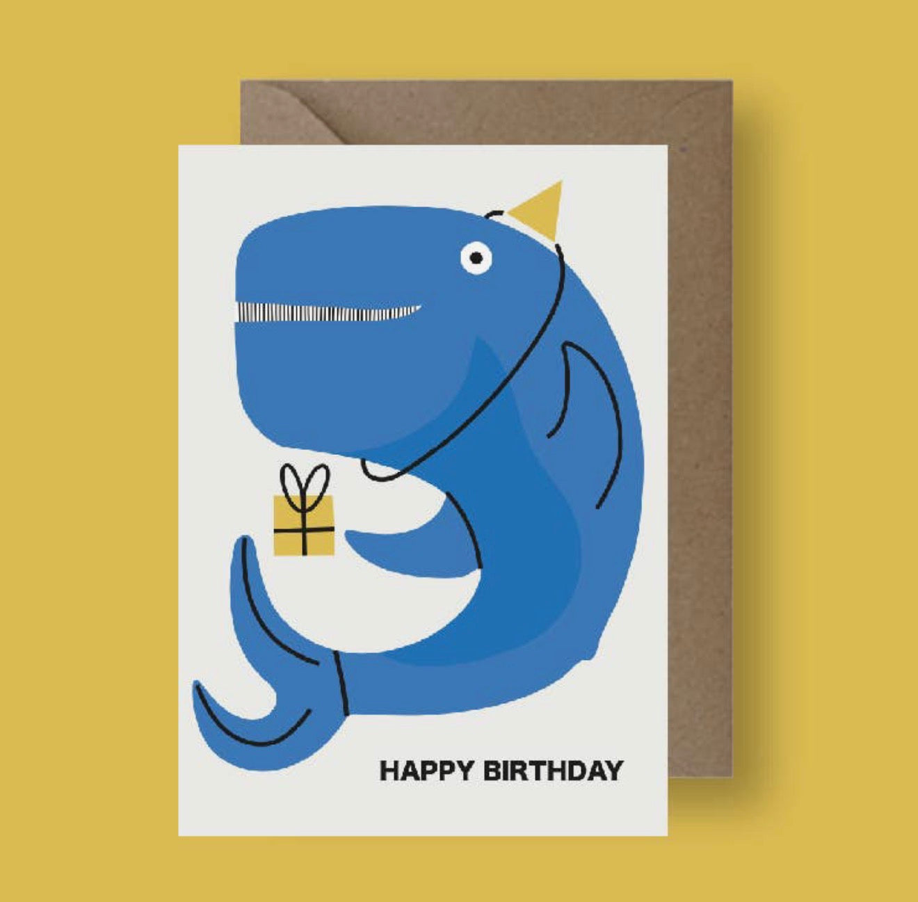Whale Birthday Card