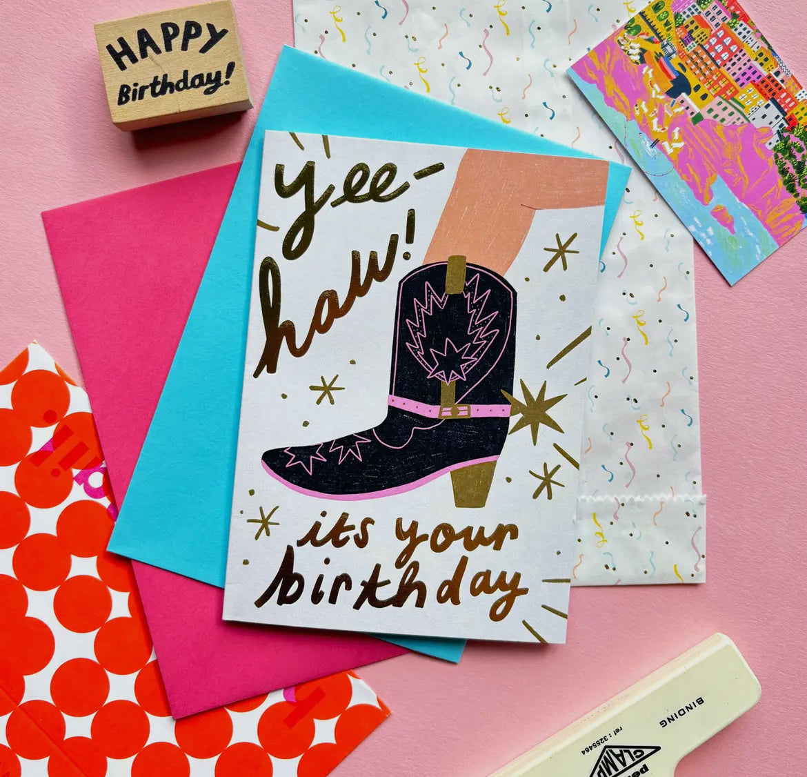 Yee-Haw It's Your Birthday Card