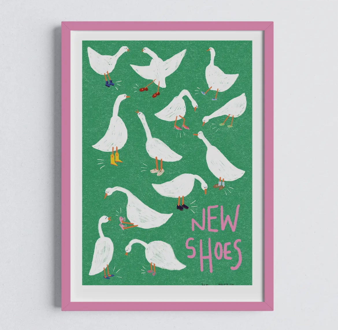 New Shoes Print