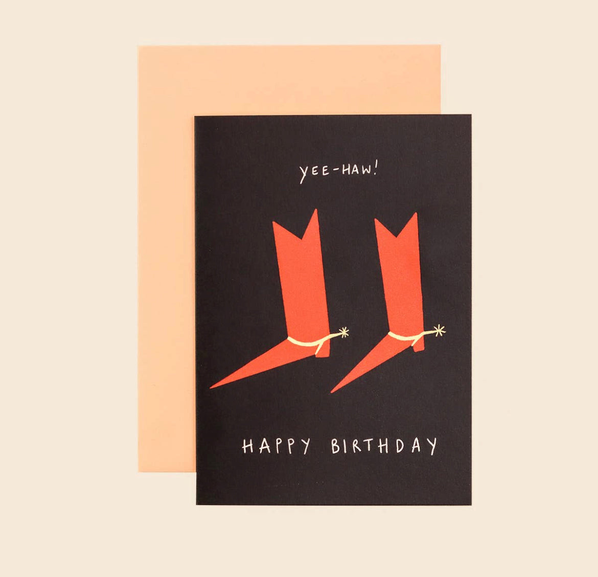 Cowboy Boots Birthday Card