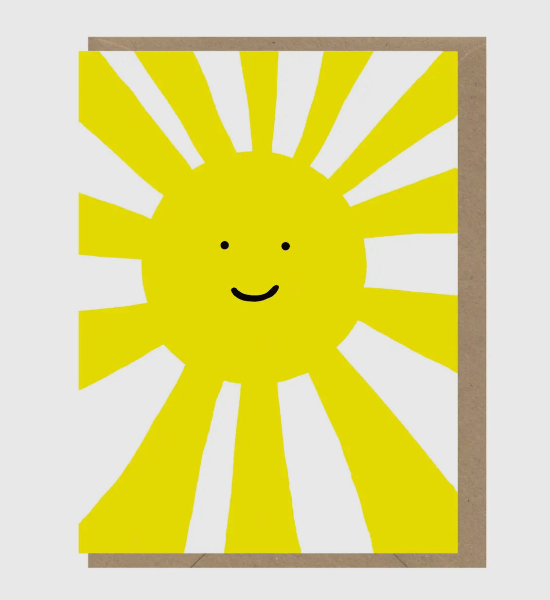 Happy Sun Mini Greetings Card