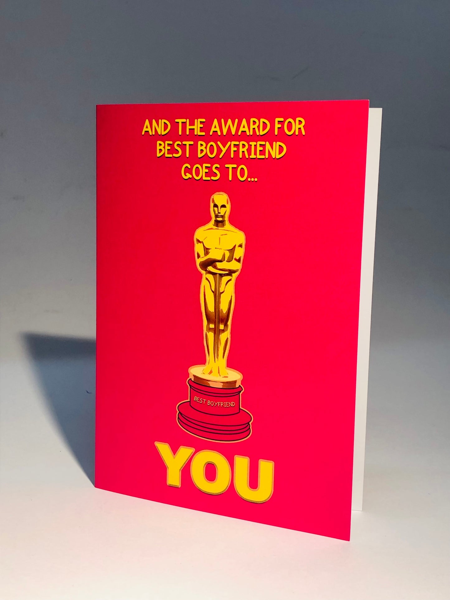 Boyfriend Award Card