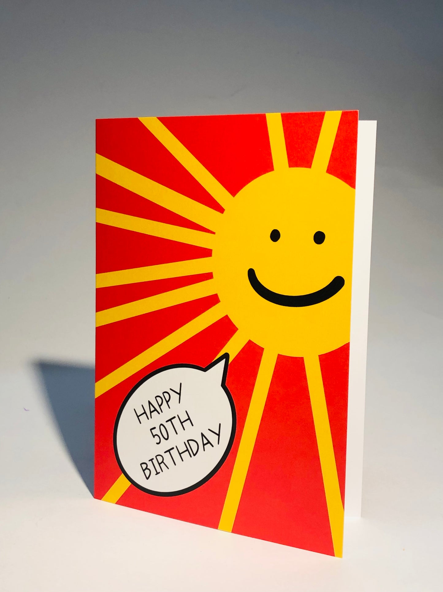 50th Birthday Card
