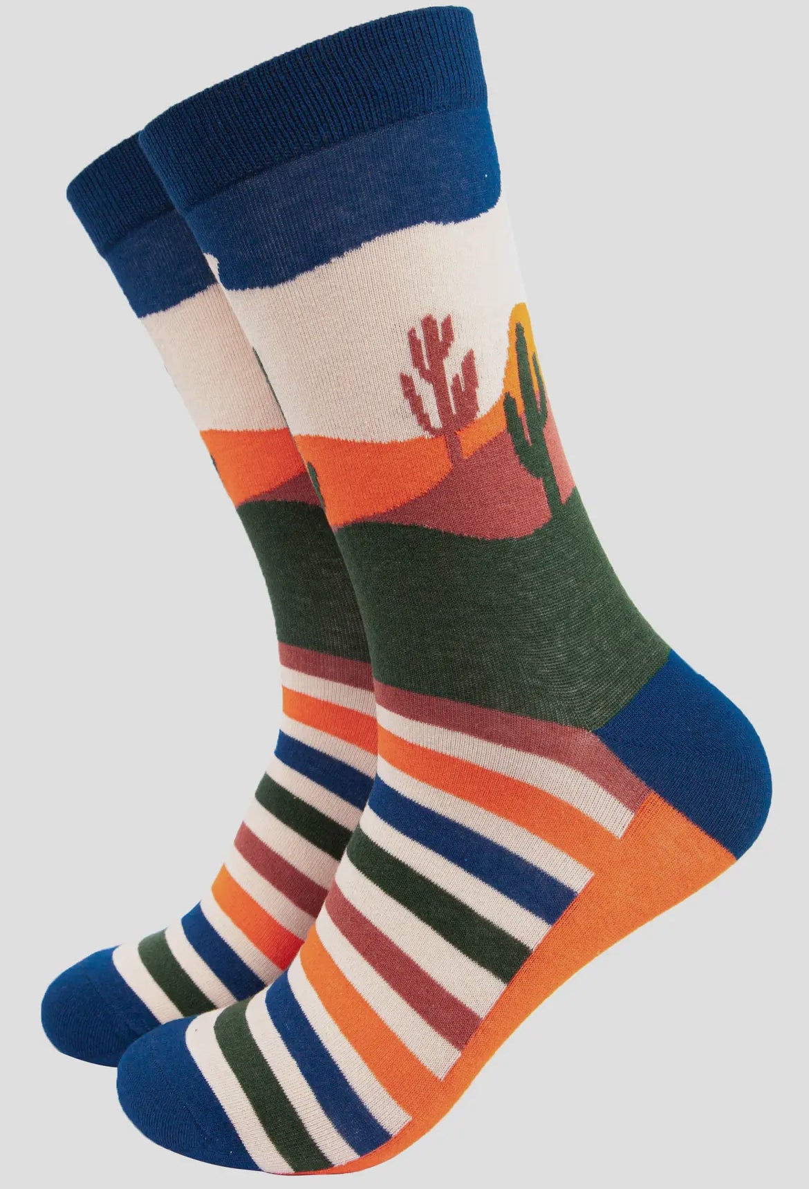 Men's Wild West Desert Cactus Socks