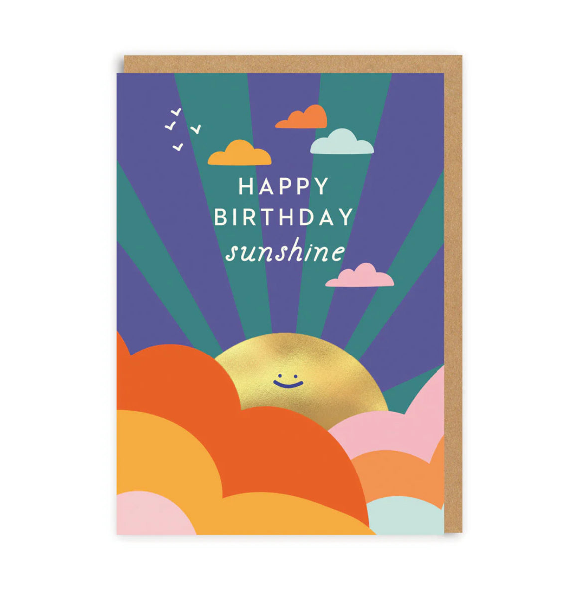 Sunshine & Clouds Birthday Card