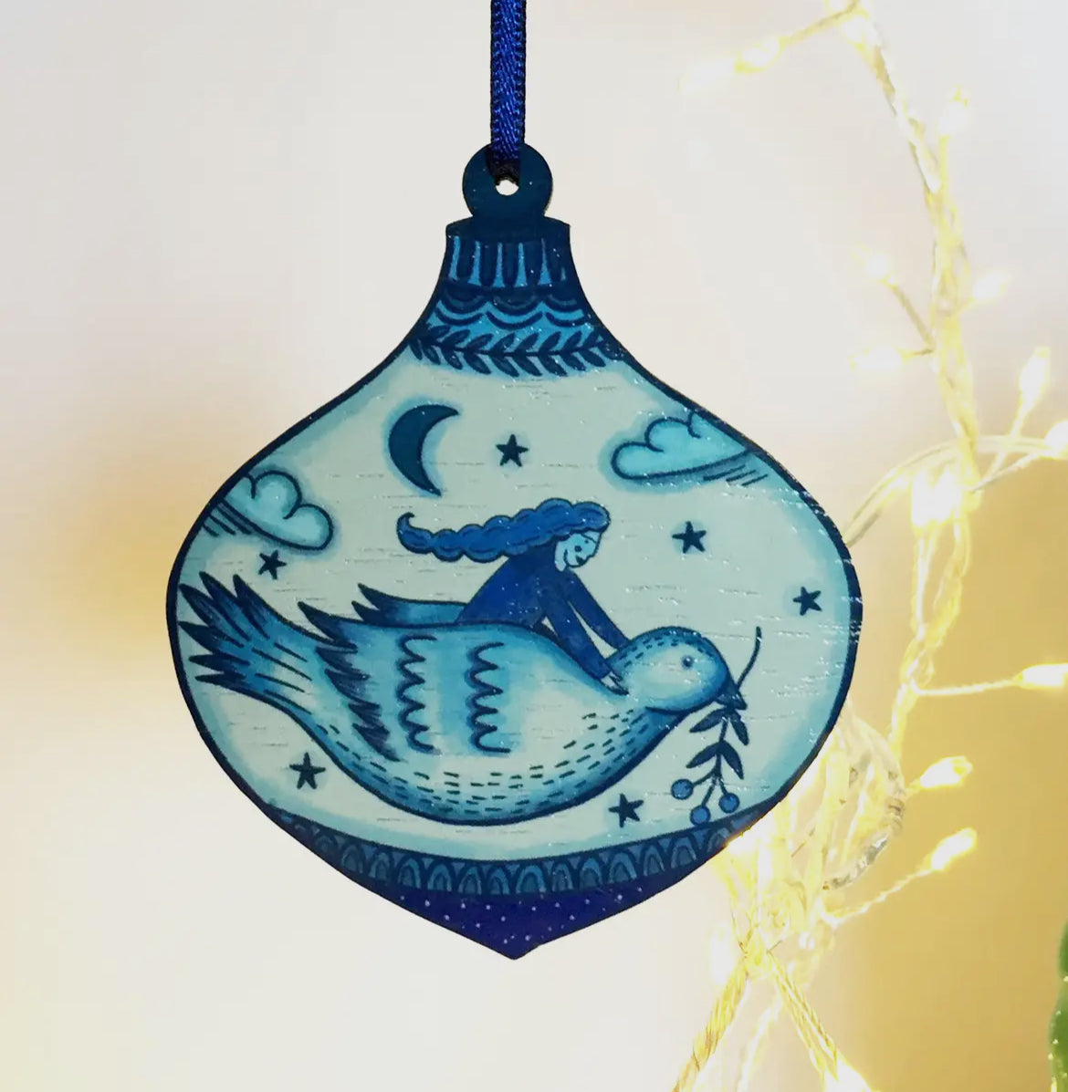 Bird Wooden Decoration