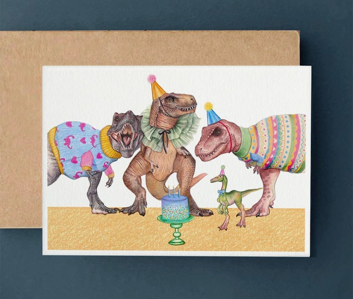Dinosaur Birthday Card