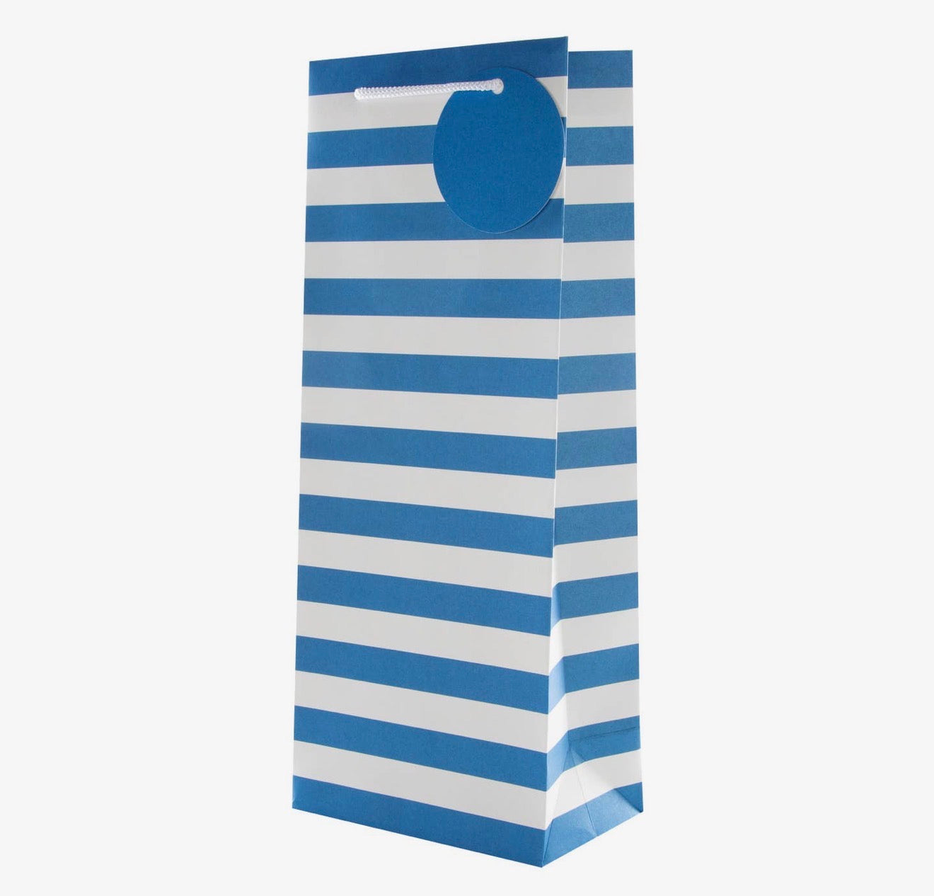 Blue Striped Gift Bag