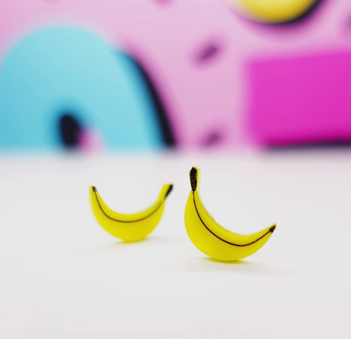 Banana Stud Earrings