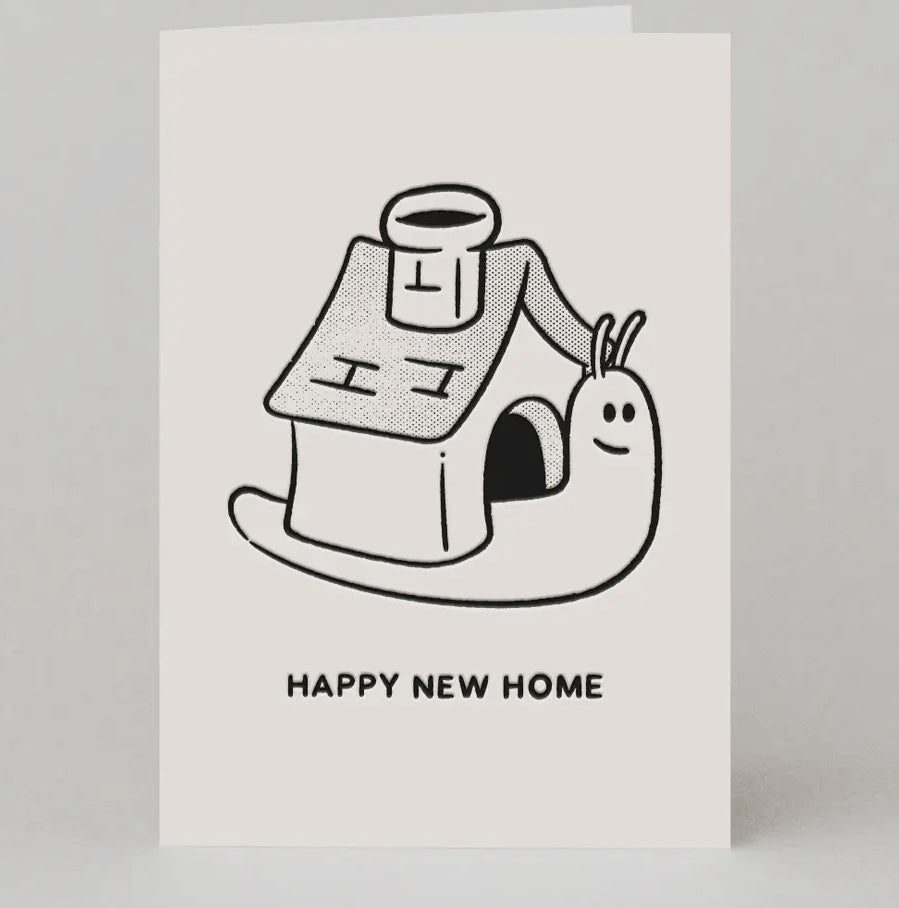 Snail New Home Card