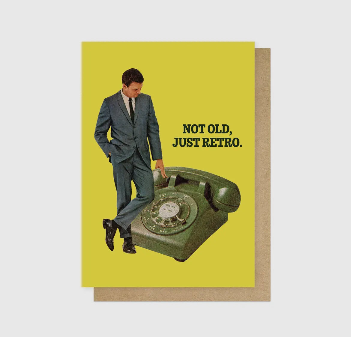 Retro Greetings Card