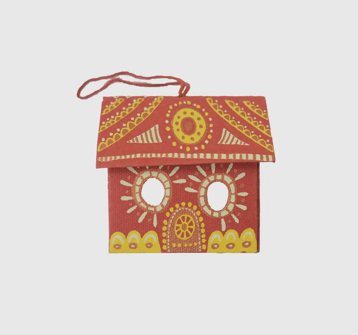 Gingerbread House Screen-Printed Board Decoration