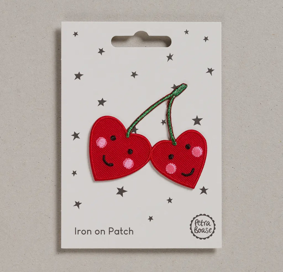 Cherries Iron On Patch