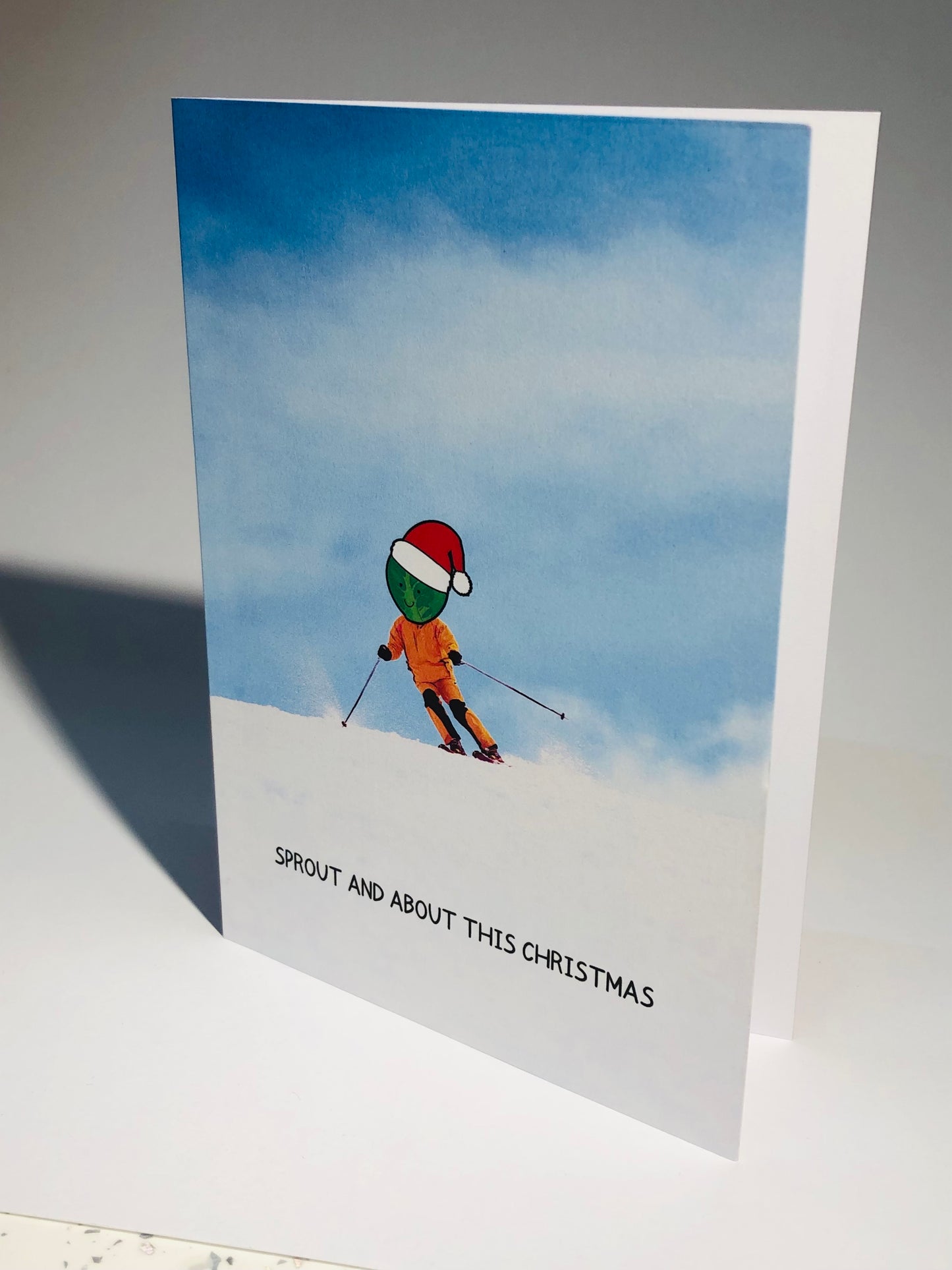 Sprout and About Christmas Card