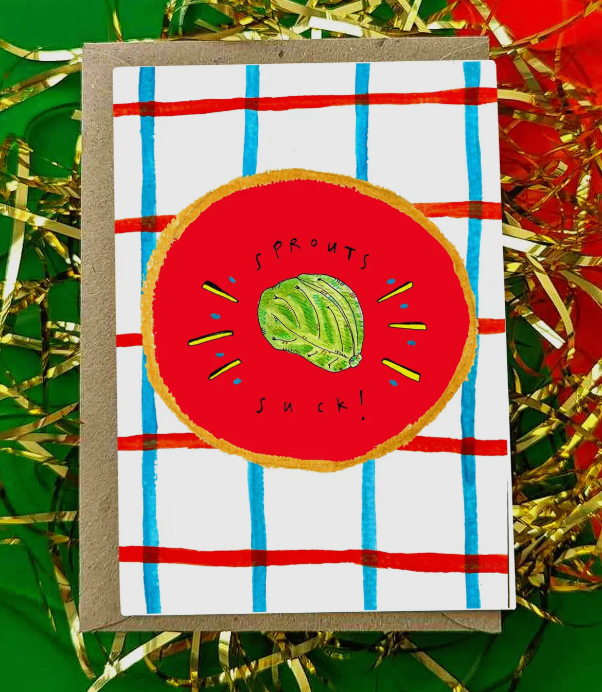 Sprouts Suck! Christmas Card