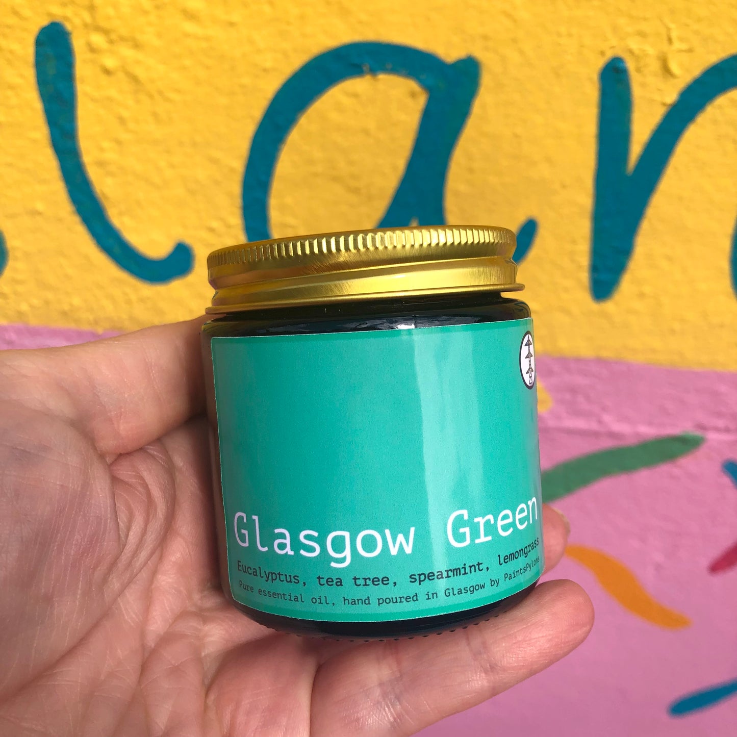 PaintsPylons Jar Candle