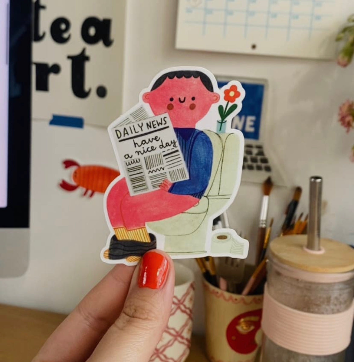 Daily News Sticker