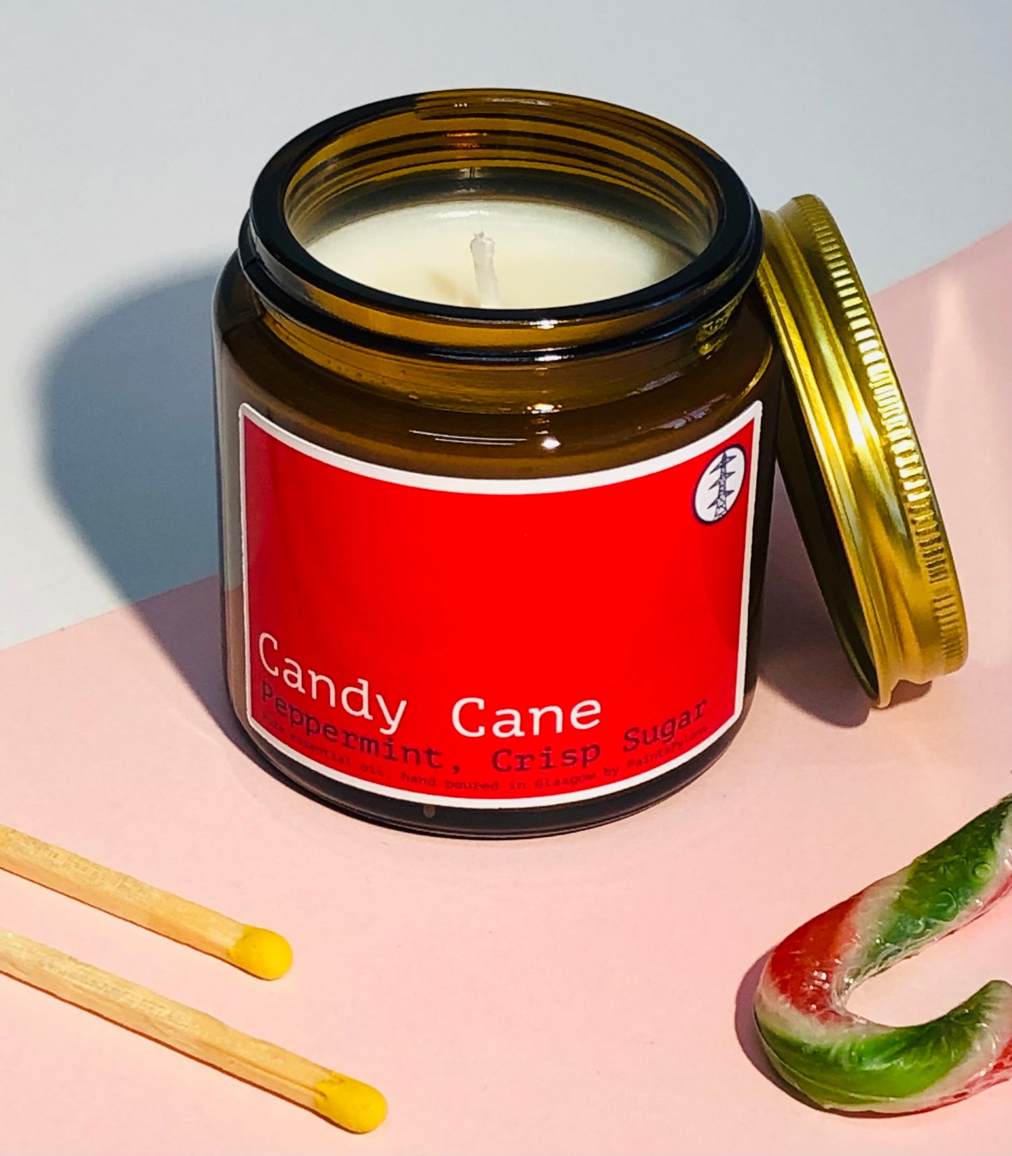 PaintsPylons Festive Jar Candle