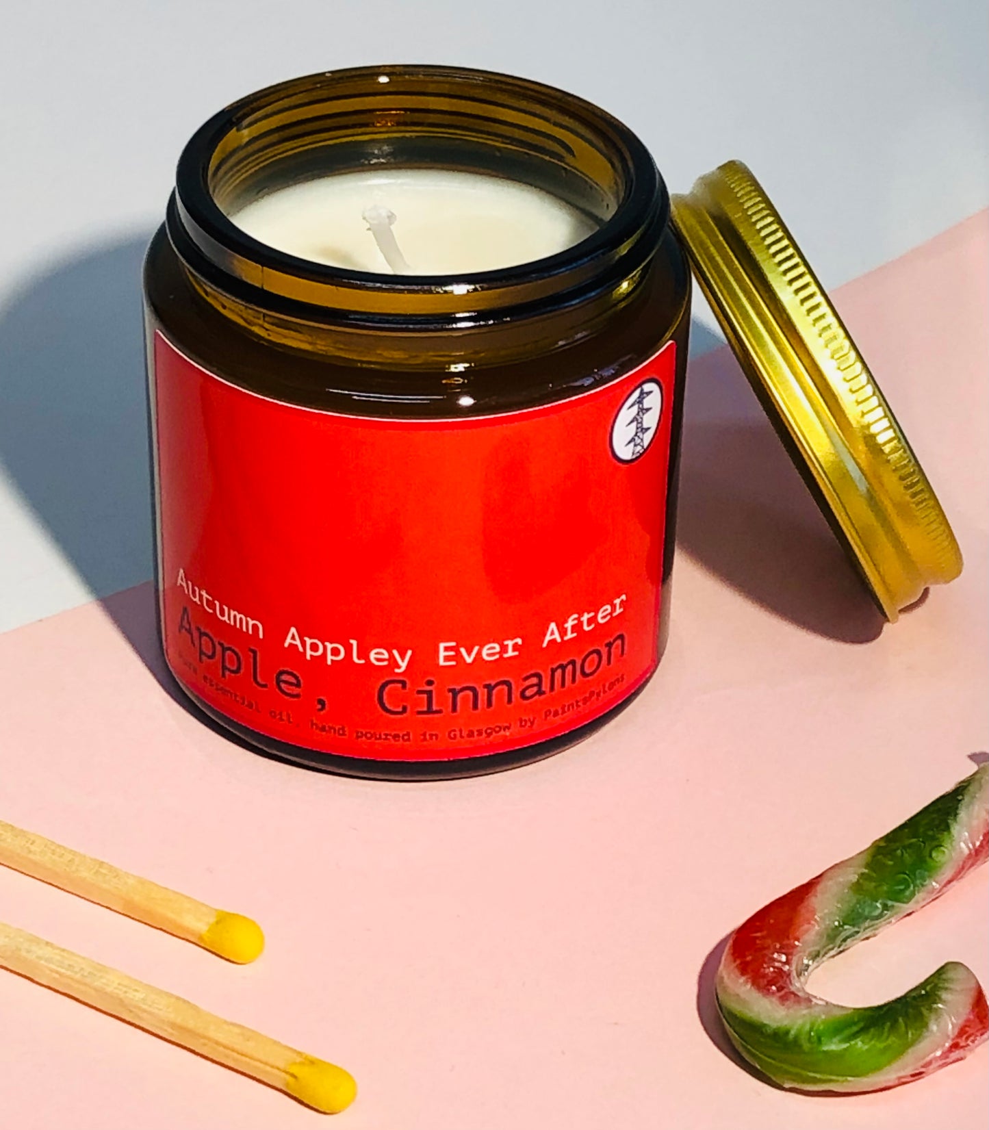PaintsPylons Festive Jar Candle