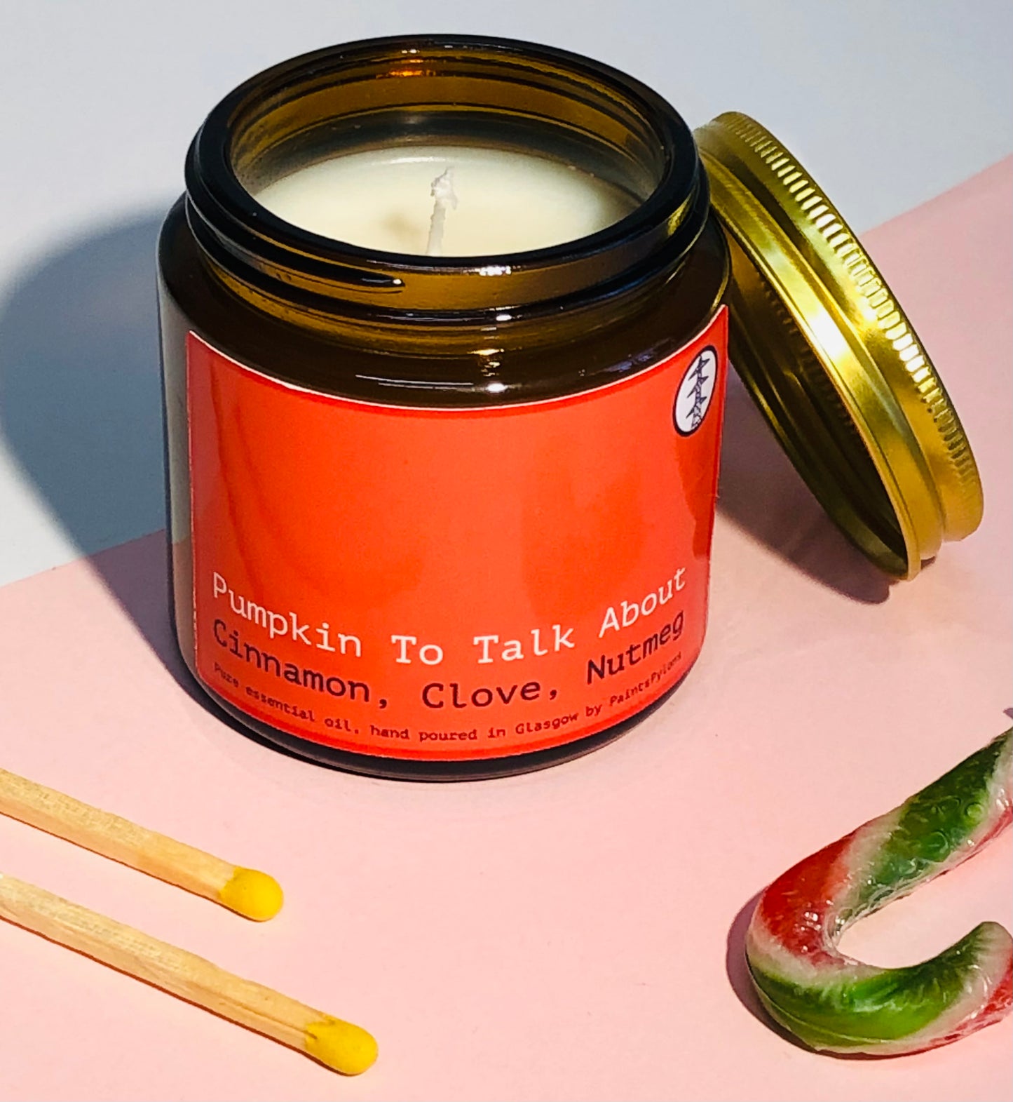PaintsPylons Festive Jar Candle