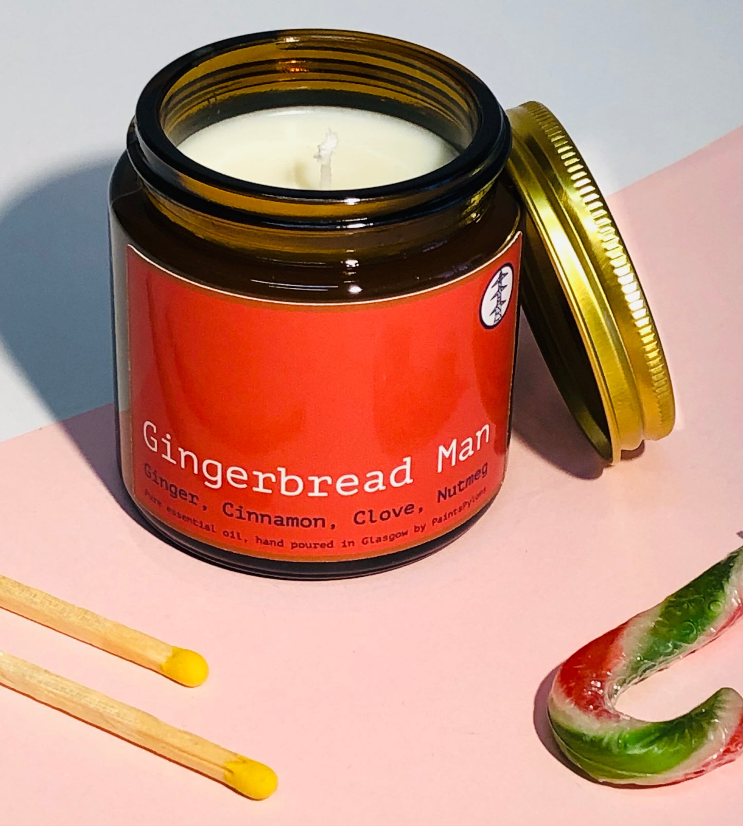 PaintsPylons Festive Jar Candle