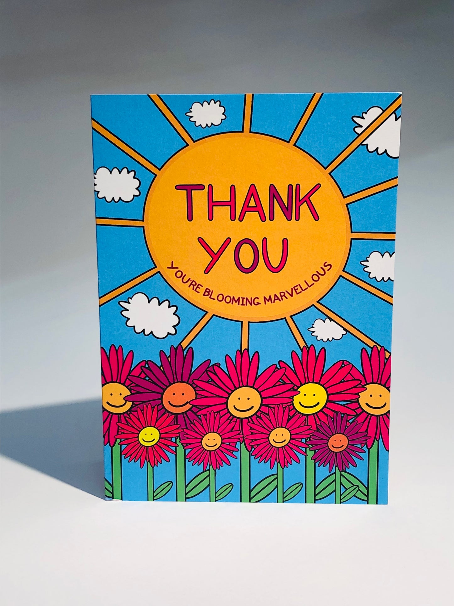 Blooming Marvellous Thank You Card