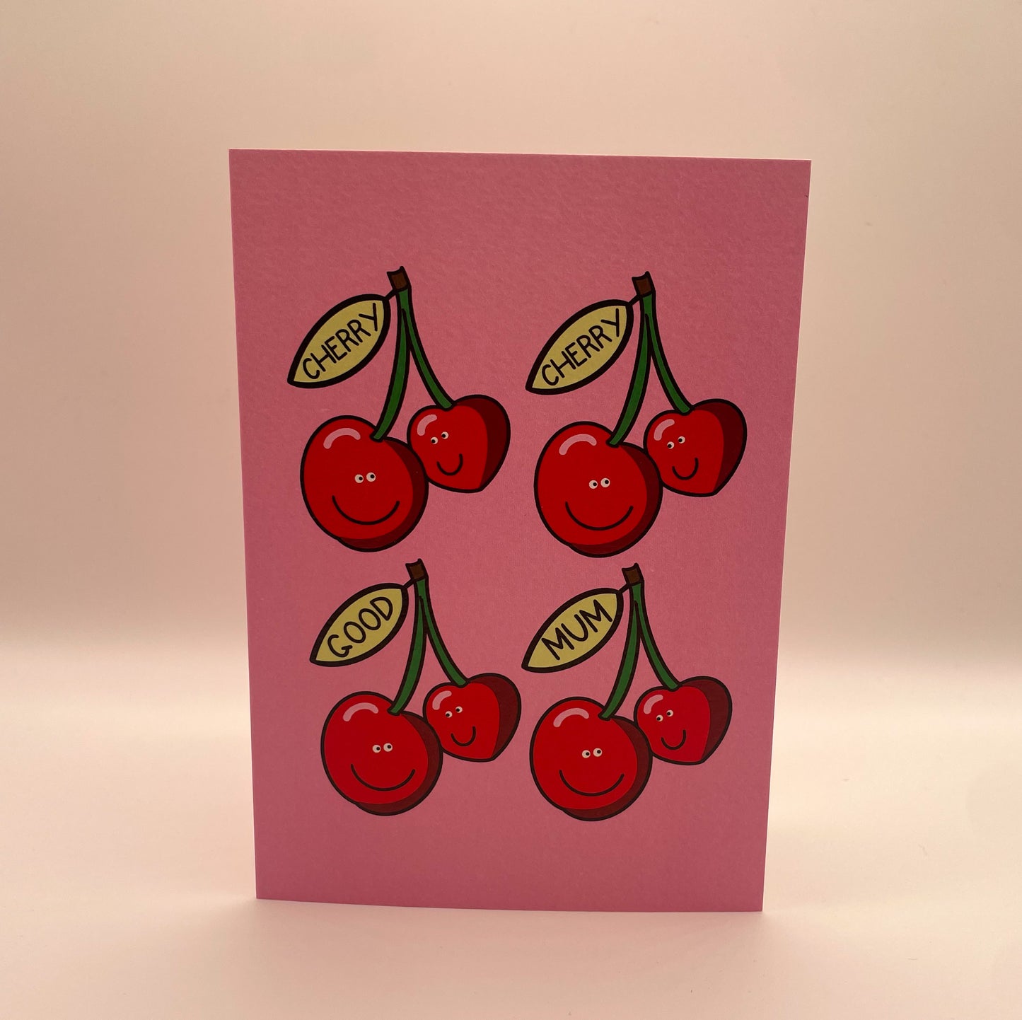 Cherry Good Mum Card