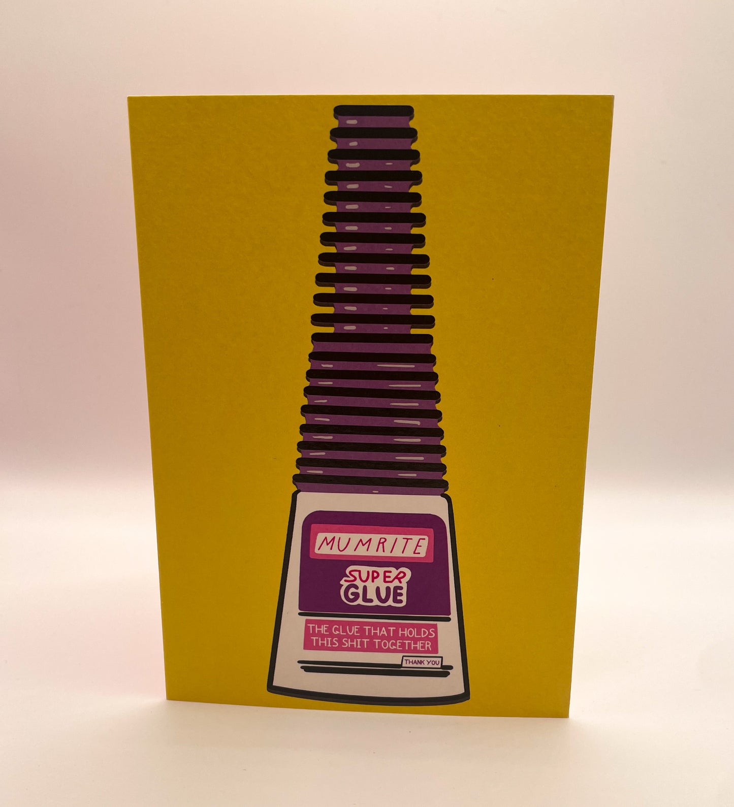 Mum Glue Card