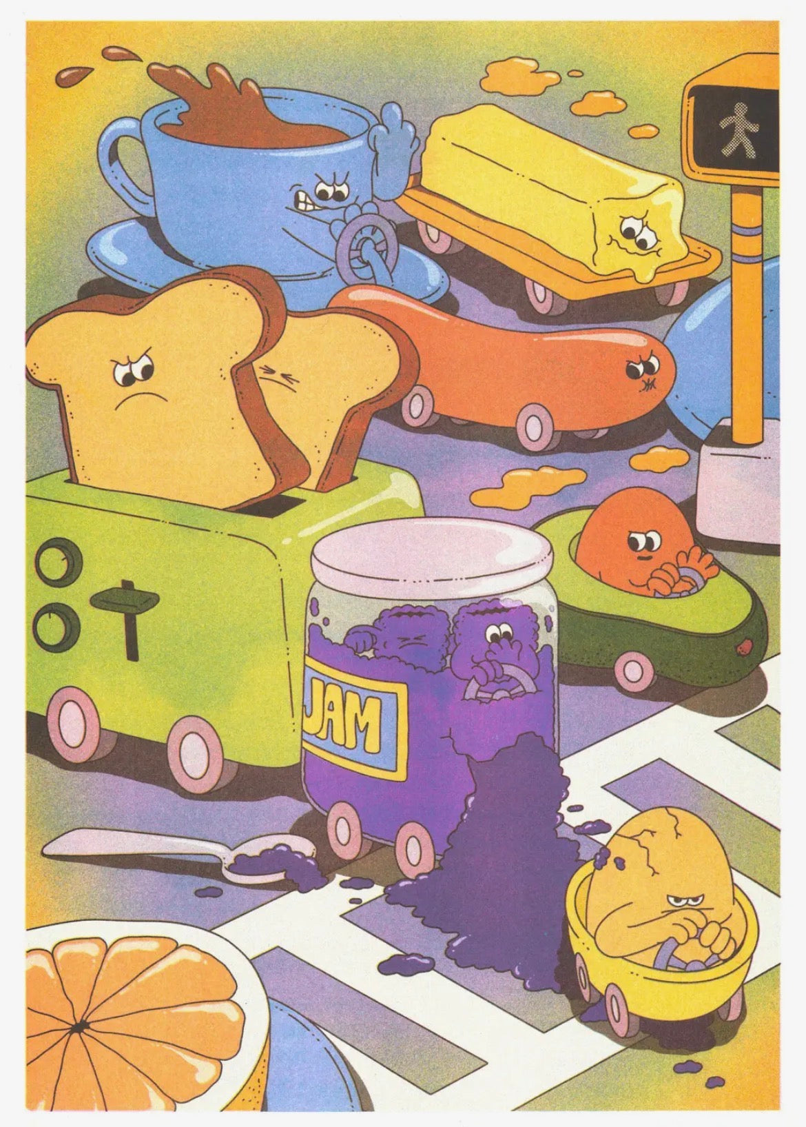 If There's A Traffic Jam... A3 Print