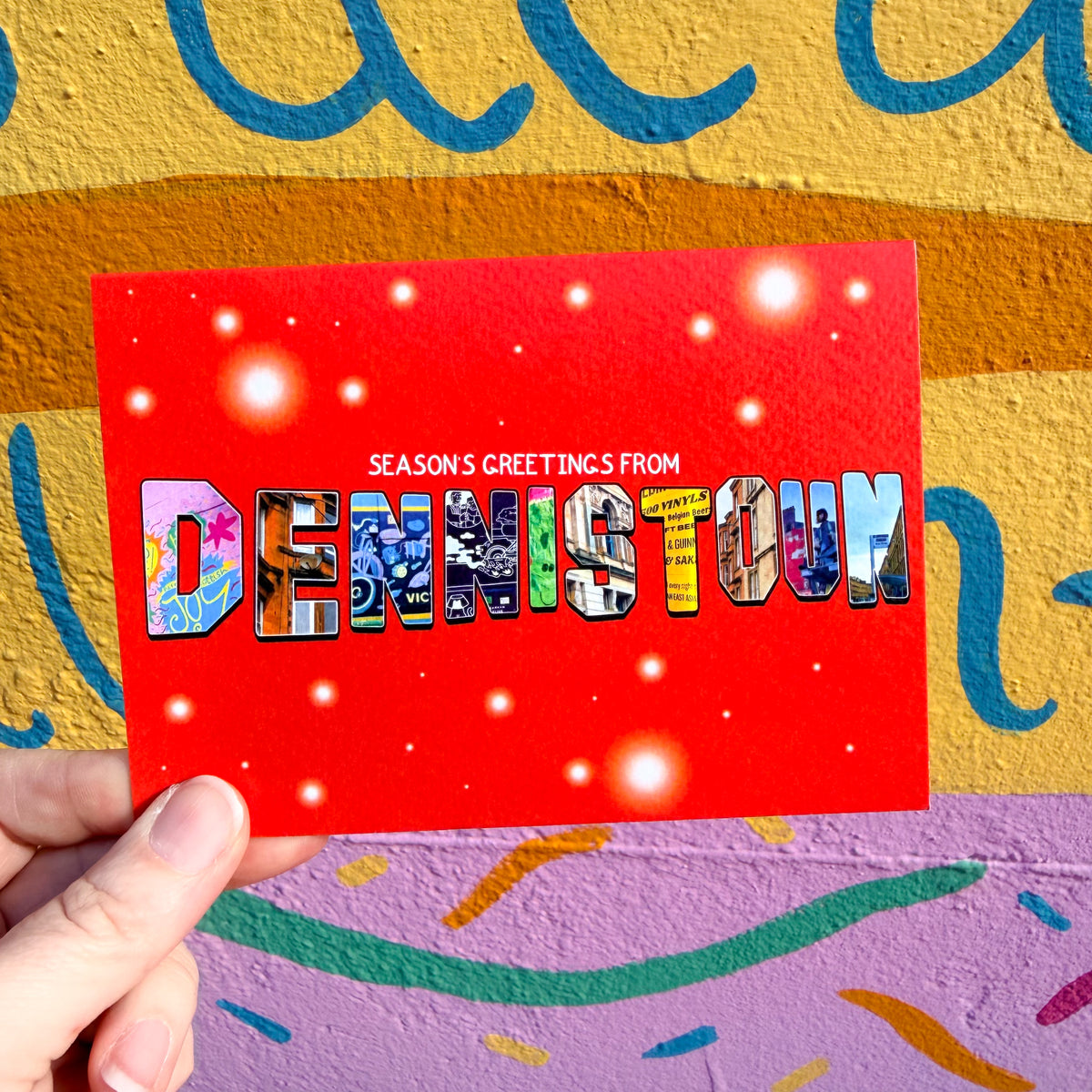 Seasons Greetings From Dennistoun Christmas Card