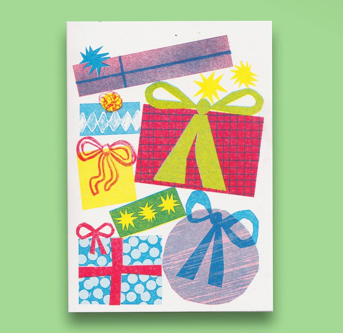 Presents Festive Greetings Card