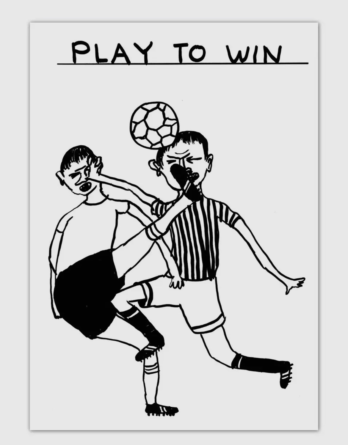 Play to Win postcard
