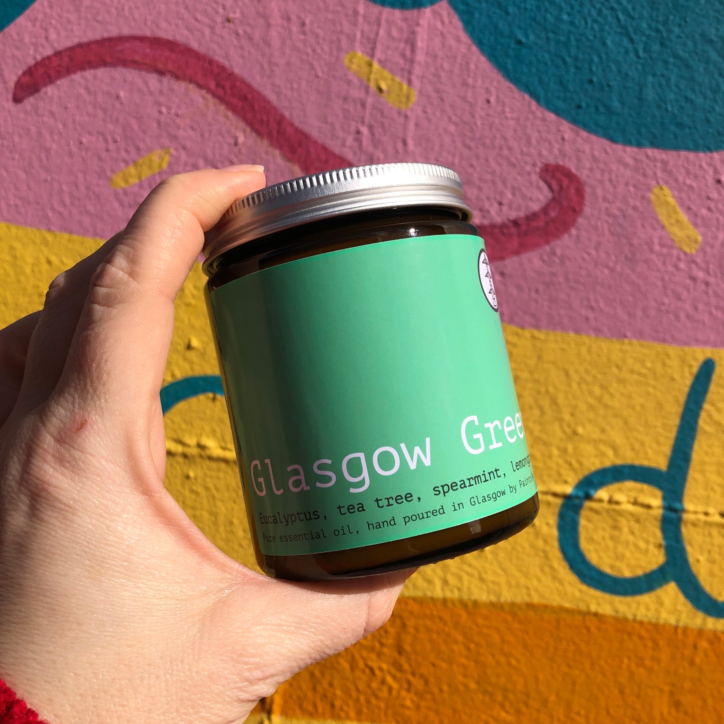 PaintsPylons Jar Candle