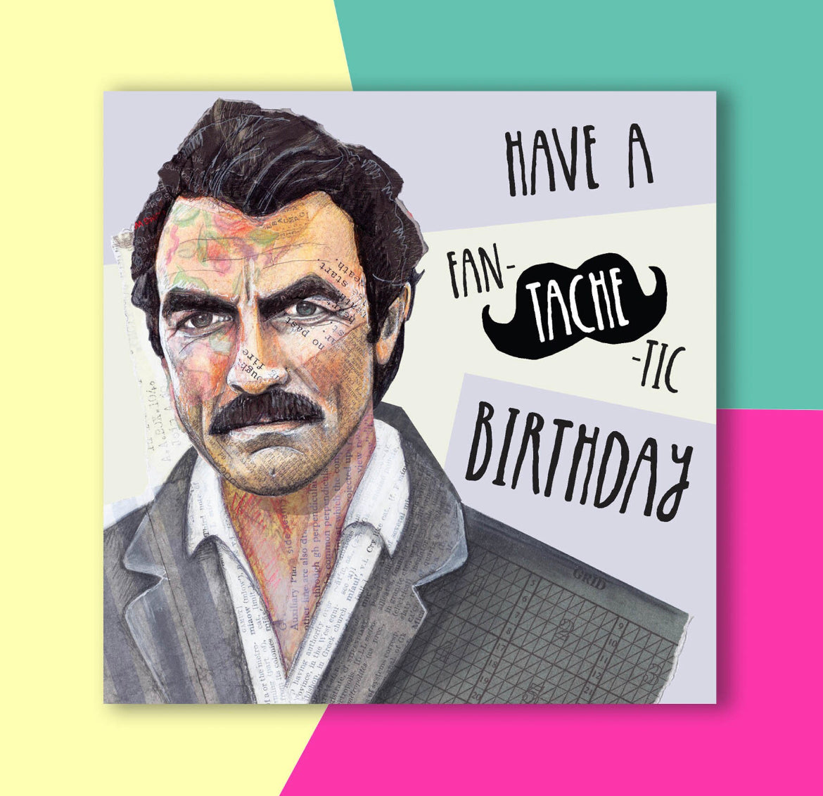 Tom Selleck Birthday Card
