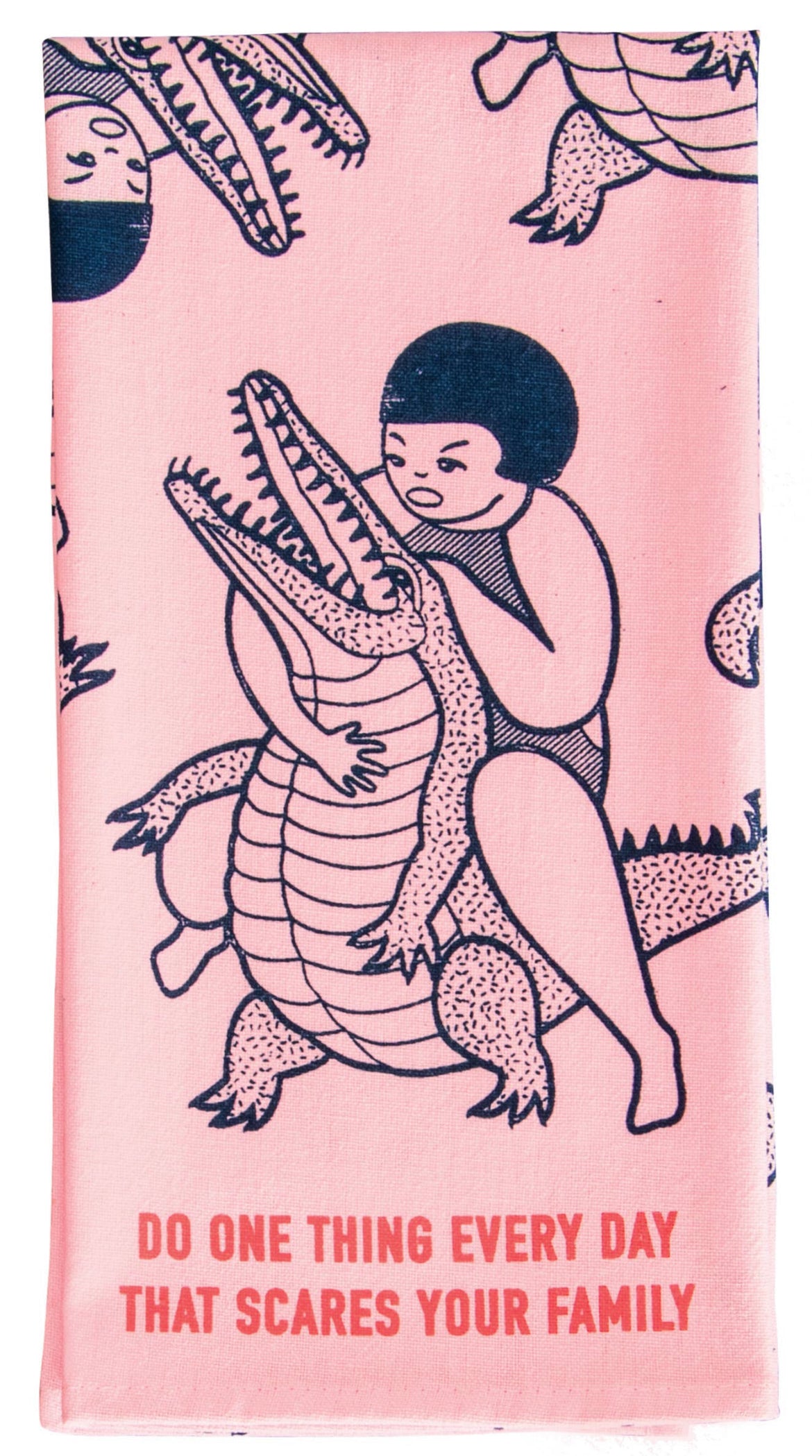 Scares Your Family Dish Towel