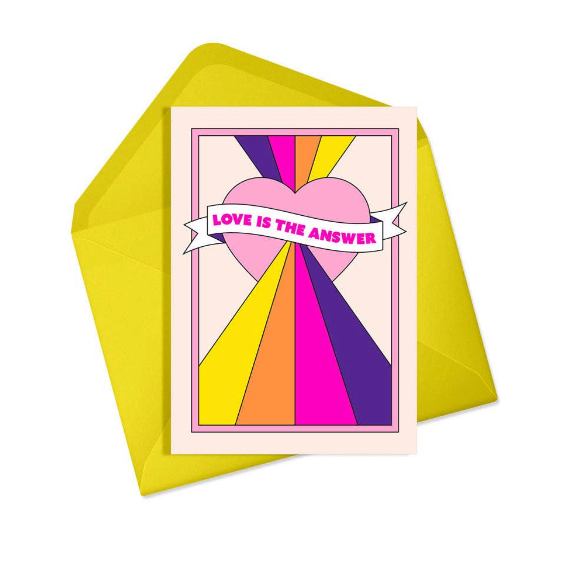 Love is the Answer Card