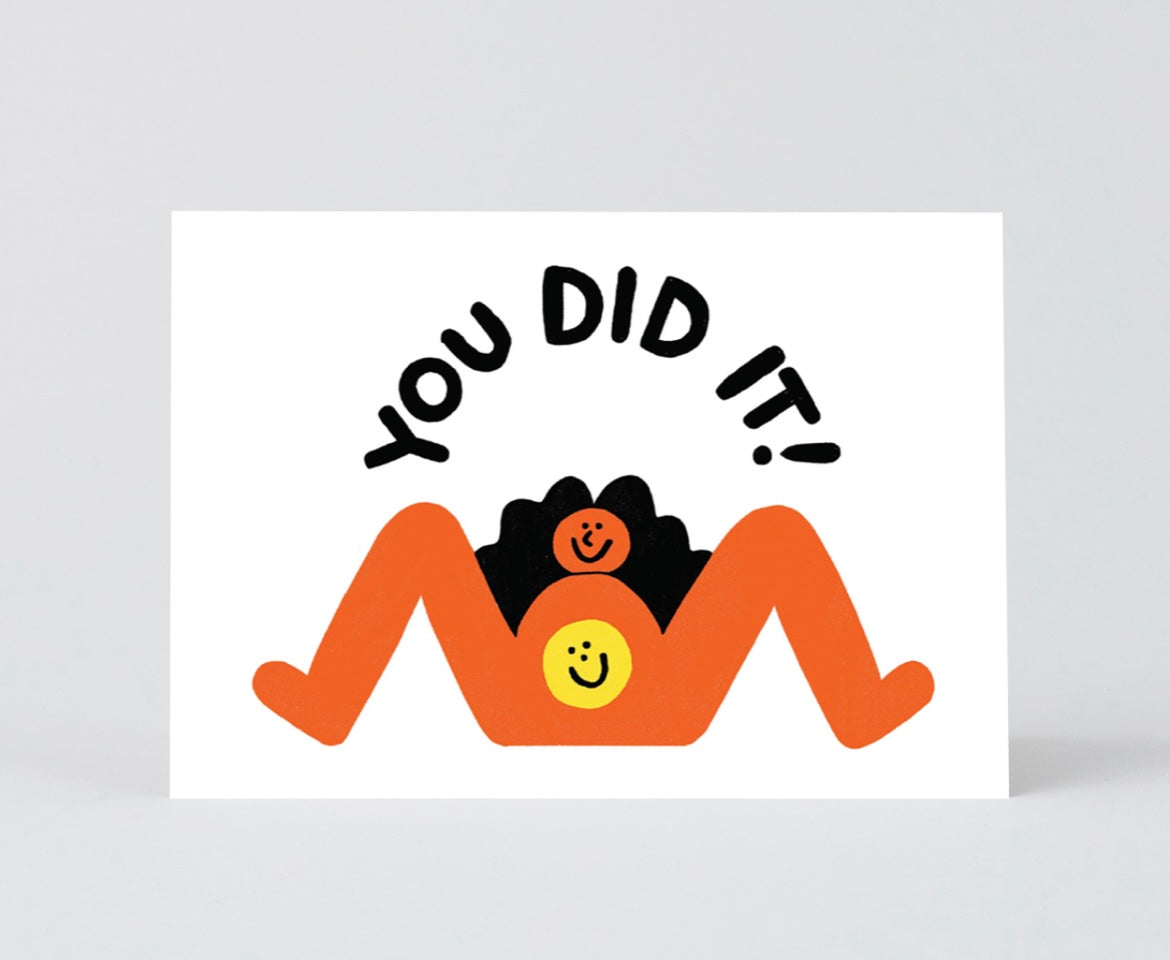 You Did It Card