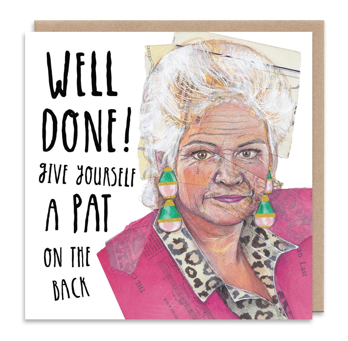 Pat on the Back Card