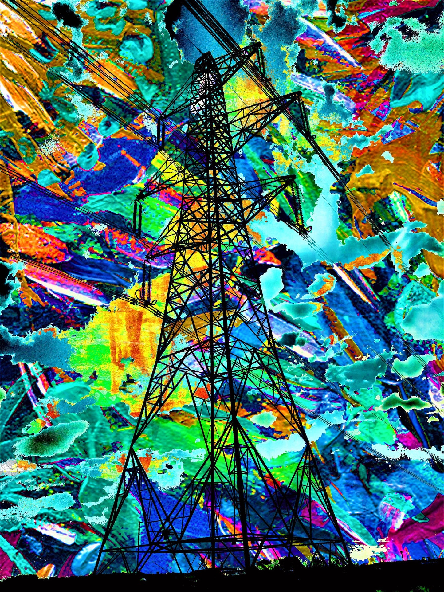 Pylon Love Print