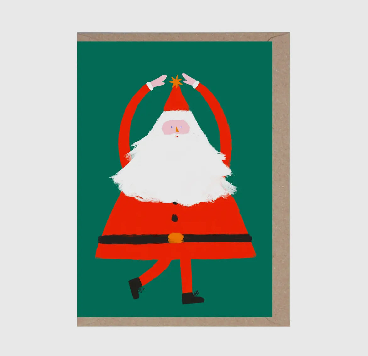 Dancing Santa Card