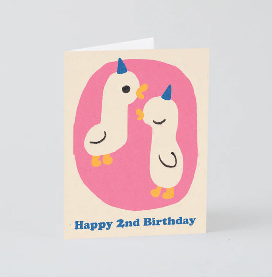 Happy 2nd Birthday Card